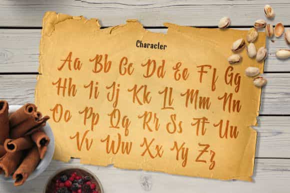 Beastic Script Font Image 3