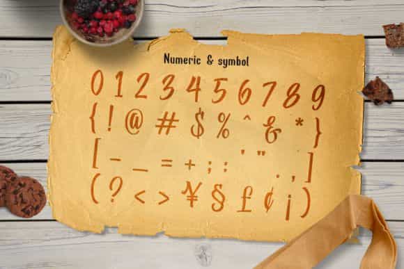 Beastic Script Font Image 4