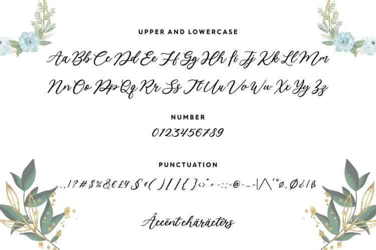 Kailey Latief Modern Calligraphy Font Image 3