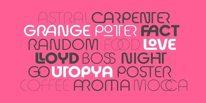 Ascent Pro Sans Font Family Image 2