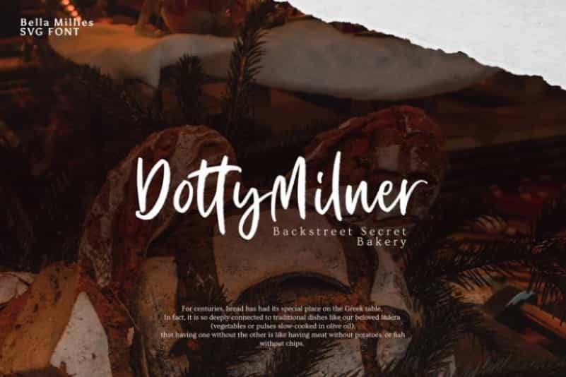 Bella Millies Script Font Image 2