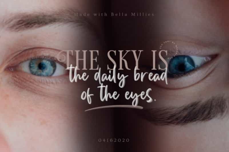 Bella Millies Script Font Image 3