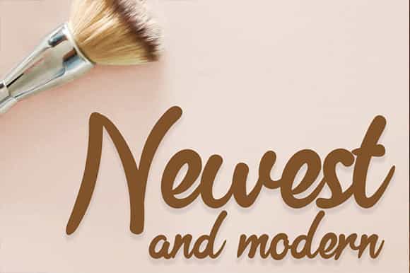 Brush Creeping Script Font Image 2