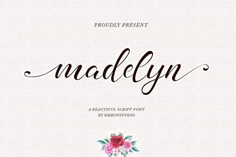 Madelyn Chic Font Image 1