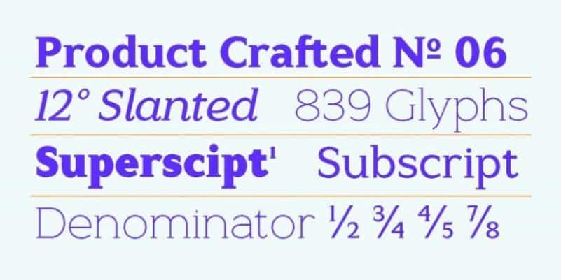 Counte Slab Serif Font Image 3