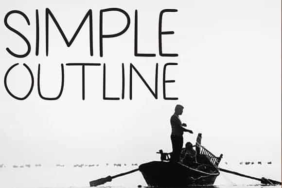 MINIMALIST ART Sans Serif Font Image 2