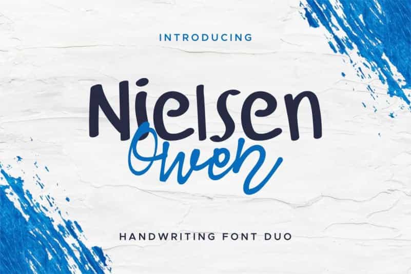 Nielsen Owen Font Duo Image 1