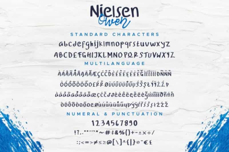 Nielsen Owen Font Duo Image 3
