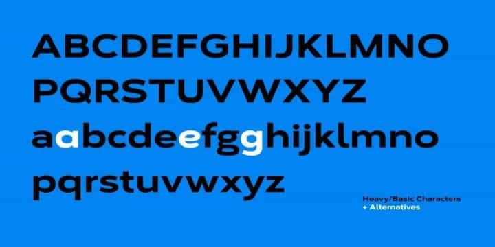 Corbert Sans Serif Font Image 2