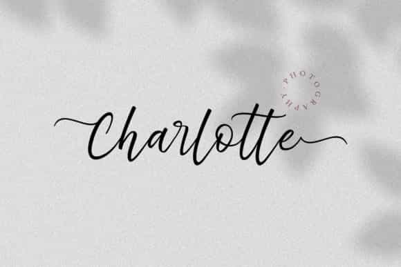 De Natura Modern Script Font Image 2