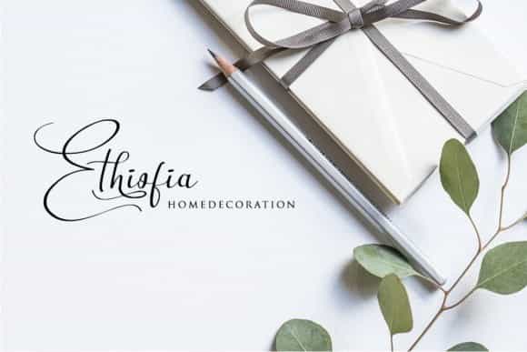 Bartholomeo Modern Calligraphy Font Image 2
