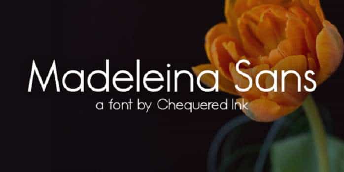 Madeleina Sans Font Image 1
