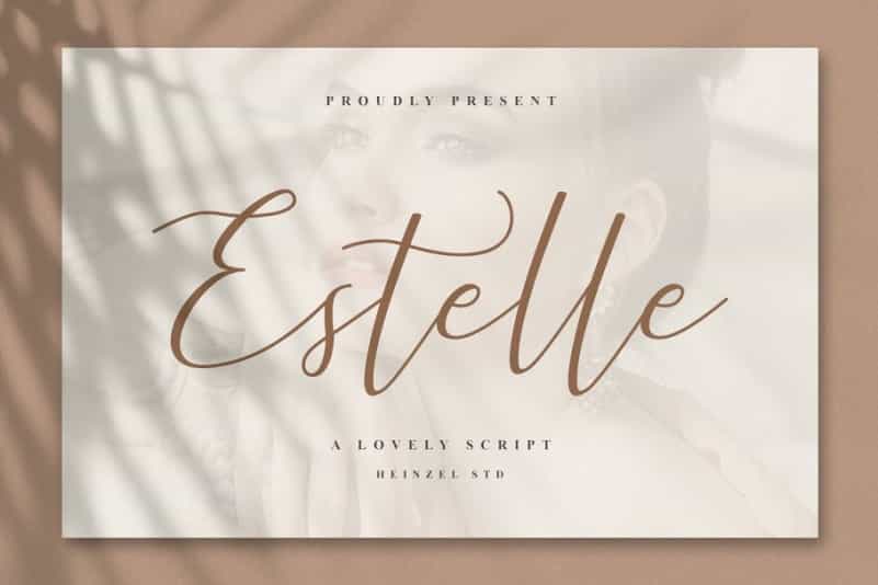 Estelle Modern Script Font Image 1