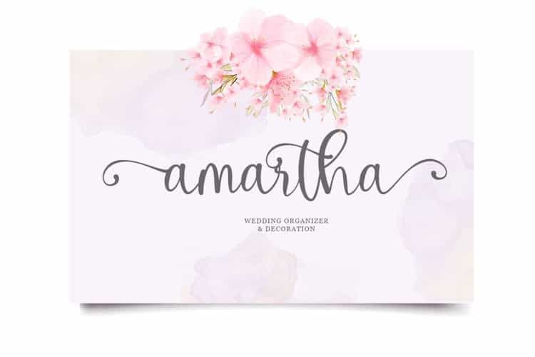 Hello Hamna Calligraphy Font Image 2