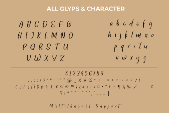 Thumbler Pen Brush Script Font Image 3