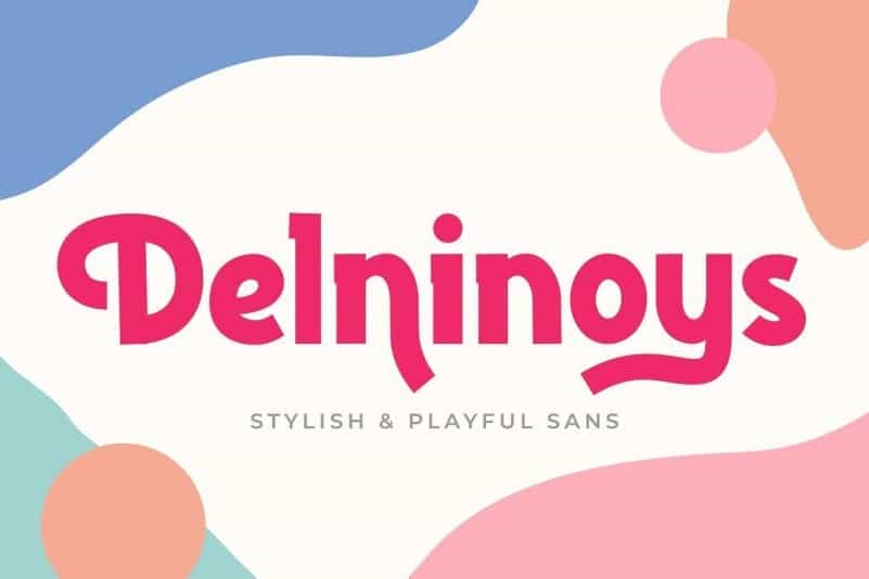 Delninoys Display Font Image 1