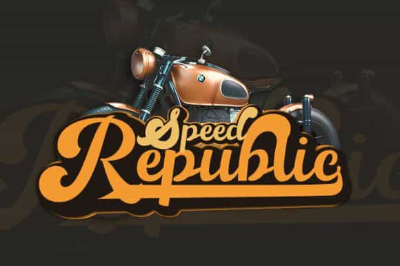 Hamble Retro Font Image 2
