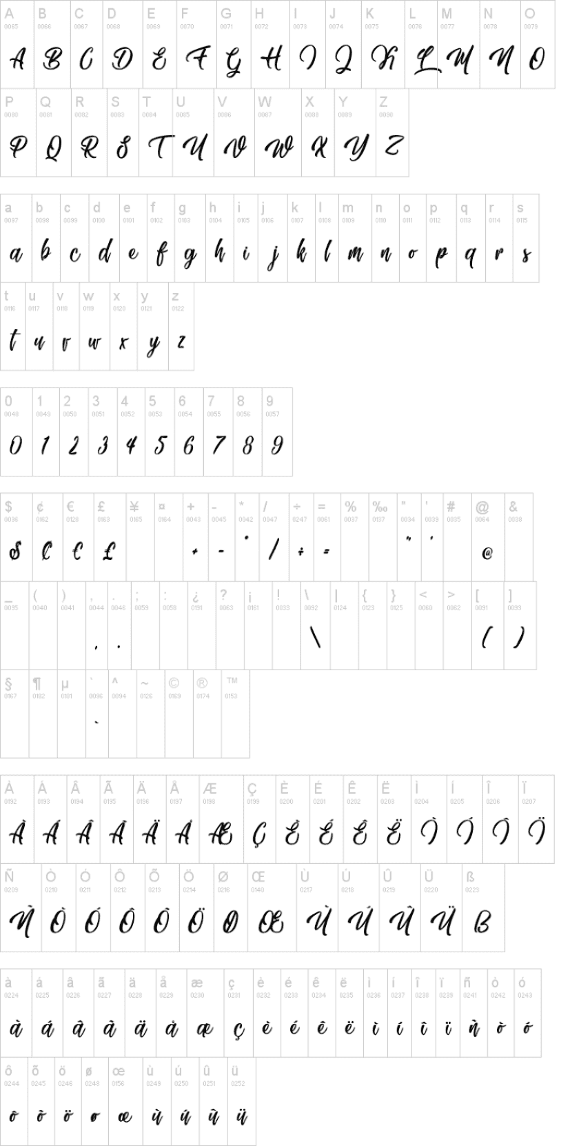 Skating Move Font Image 2