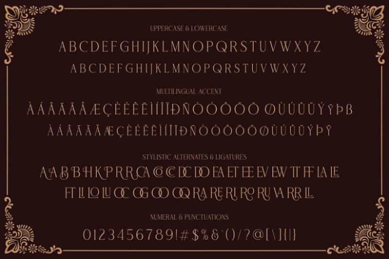 Nevoclara Serif Vintage Font Image 3