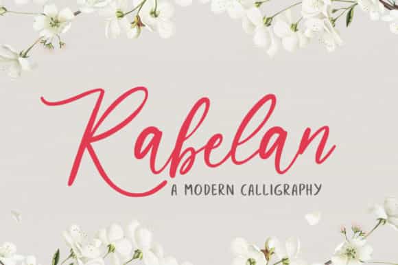 Grage Modern Calligraphy Font Image 1
