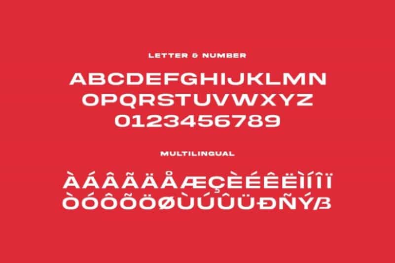 Akira Expanded Font Image 3