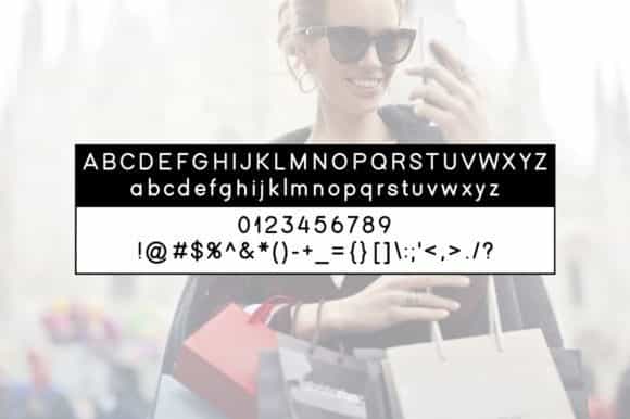 Black Friday Modern Typeface Image 3