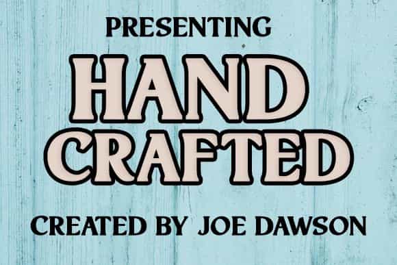 Hand Crafted Serif Font Image 2