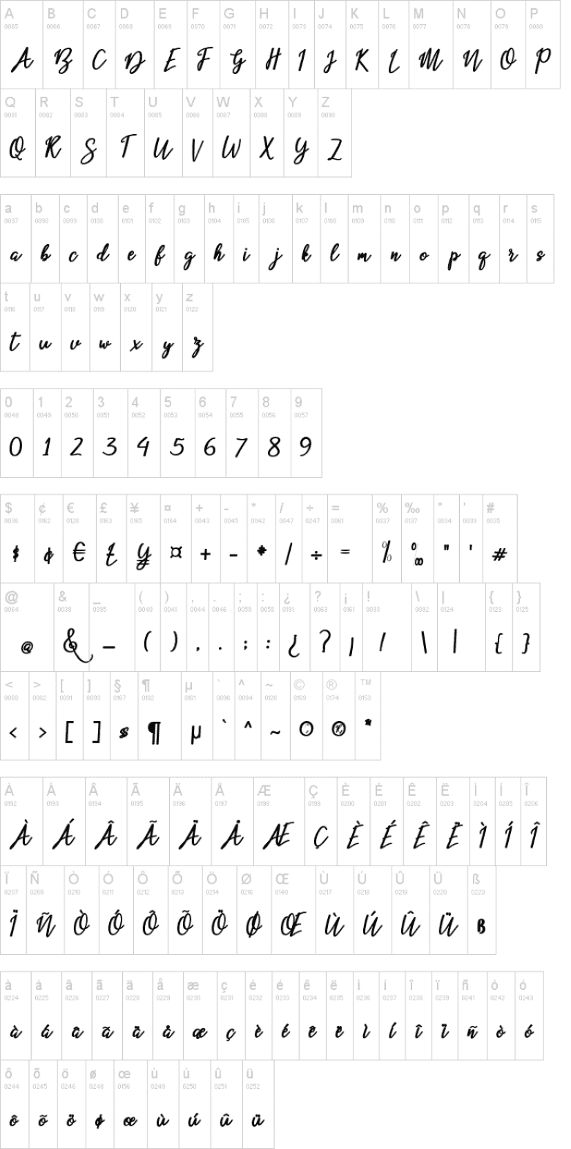 Beloved Font Image 2