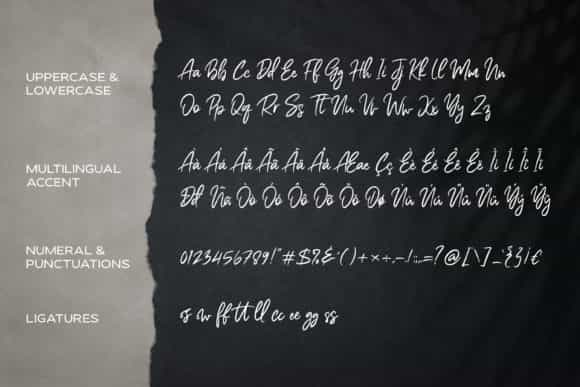 Bella Sweety Pen Brush Font Image 3