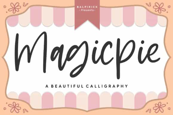 Magicpie Script Font Image 1