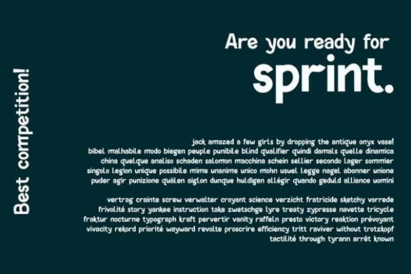 Hanger Display Font Image 2