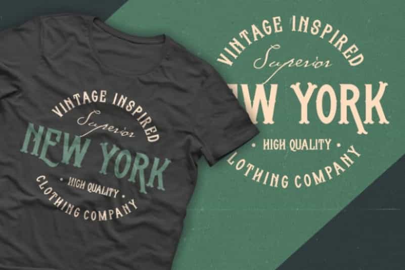 Whisholder Vintage Retro Font Image 3