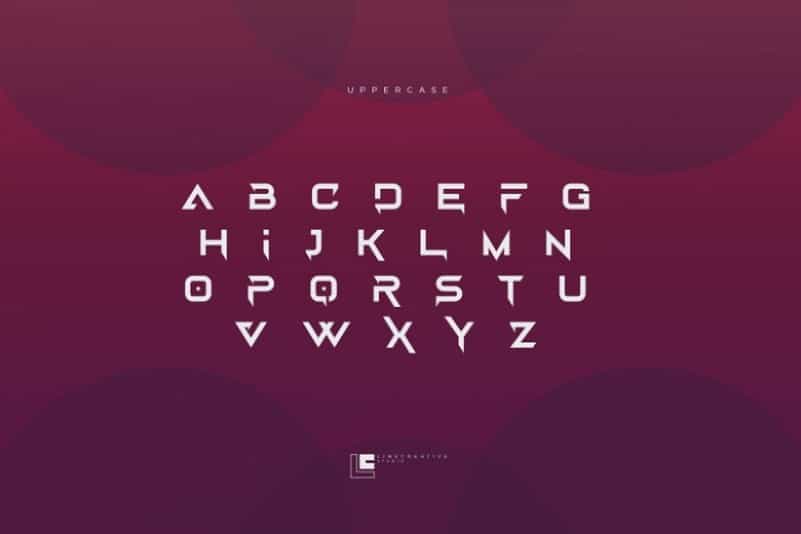 Bord Display Font Image 3