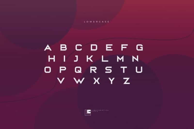 Bord Display Font Image 4