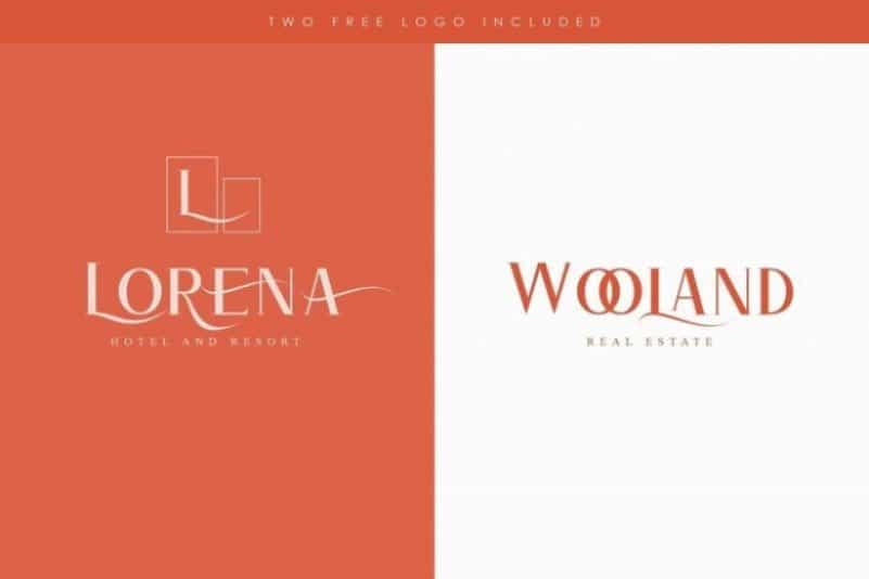 Atlane Casual Serif Font Image 2