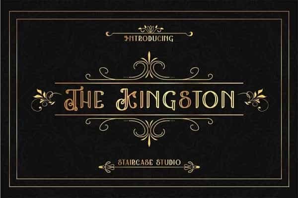 The Kingston Script Font Image 1