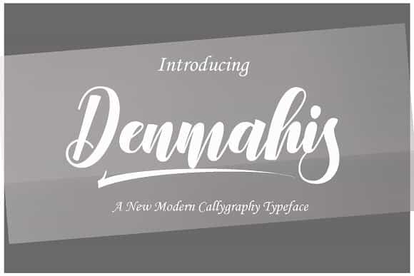 Denmahis Font Image 1