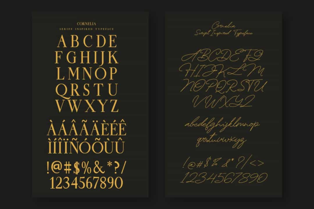 Cornelia Serif Font Image 3