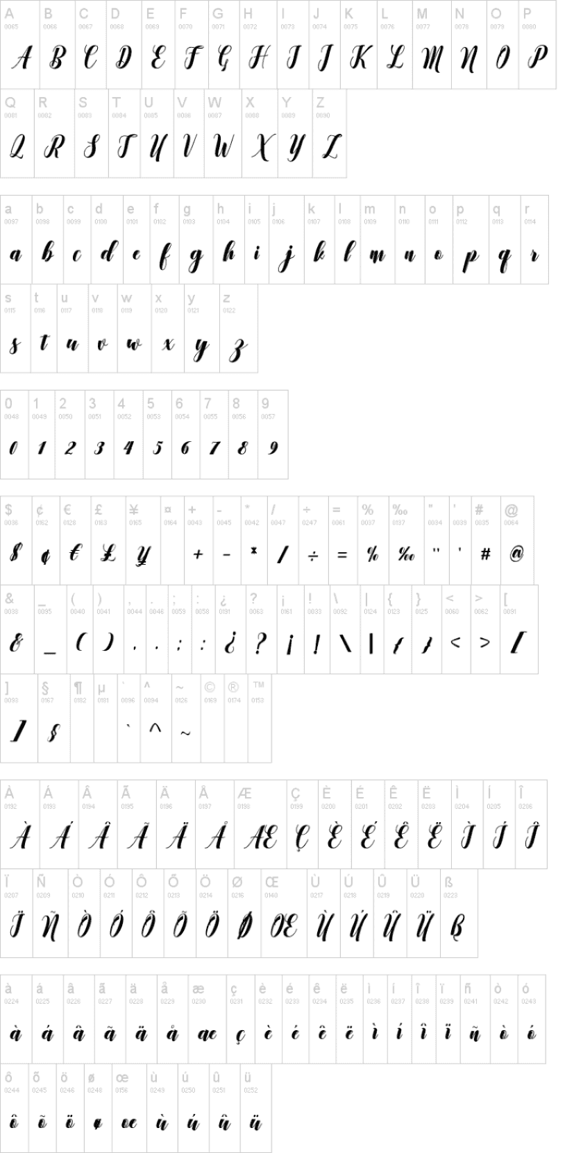 Denmahis Font Image 2