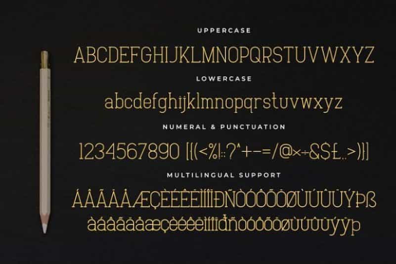 Baxley Slab Serif Font Image 3