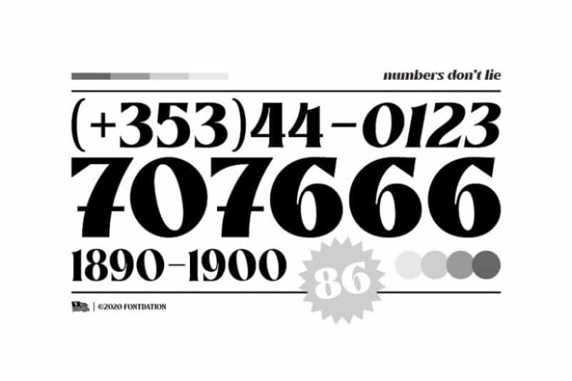 Mullingar Display Typeface Image 3