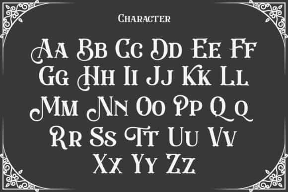 Eastwood Display Font Image 3