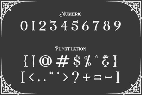 Eastwood Display Font Image 4