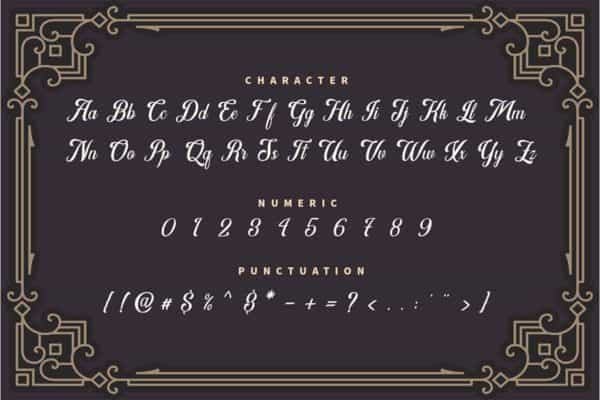 Agressive Rhytmes Calligraphy Font Image 3