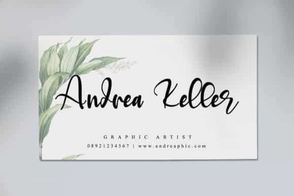 Aguellera Calligraphy Font Image 3