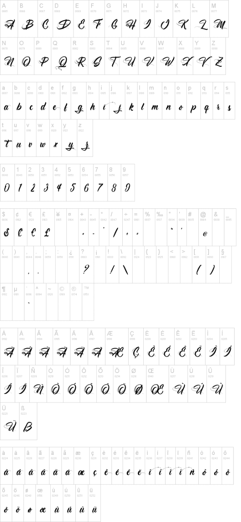 Antishbusy Font Image 2