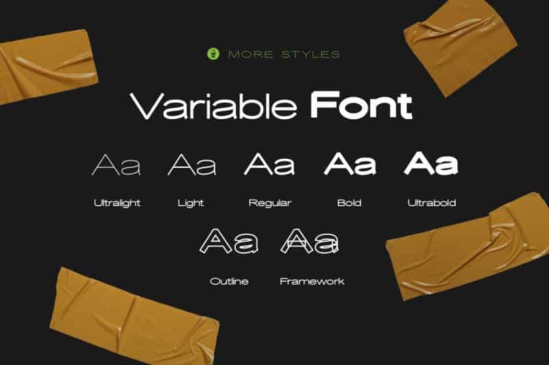 Desolator Sans Serif Font Image 3