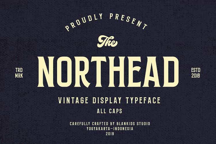 Northead Vintage Serif Font Image 1