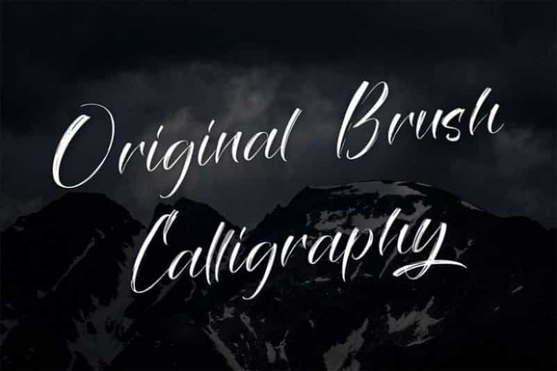 Savage Brush Script Font Image 2