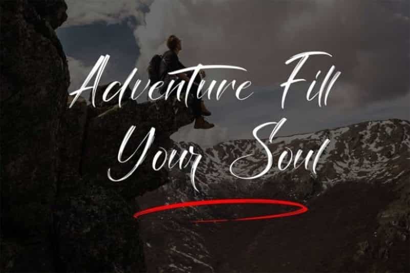 Savage Brush Script Font Image 3